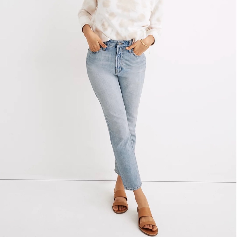 NWT Madewell The Curvy Perfect Vintage Jean Fitzgerald Wash-Size 24 (Standard)